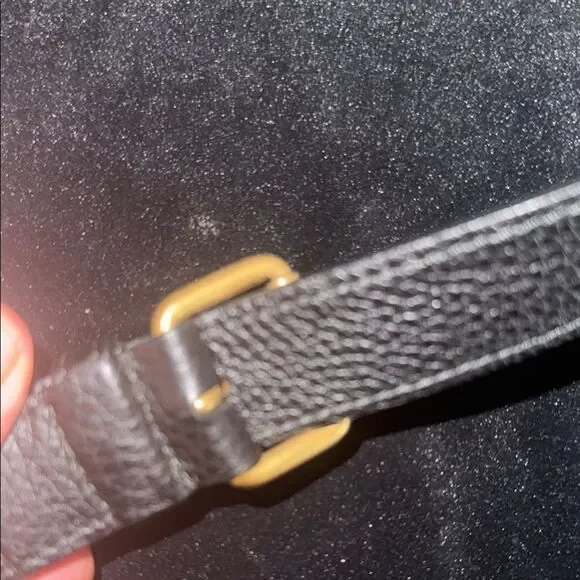 Brand new with box and dustbag Gucci Black Leather belt bag